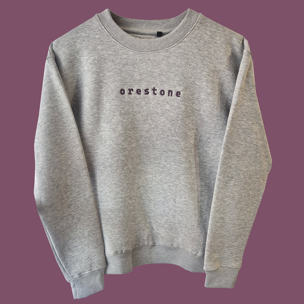 Grey Marl Seaweed Jumper ( Sweatshirt )