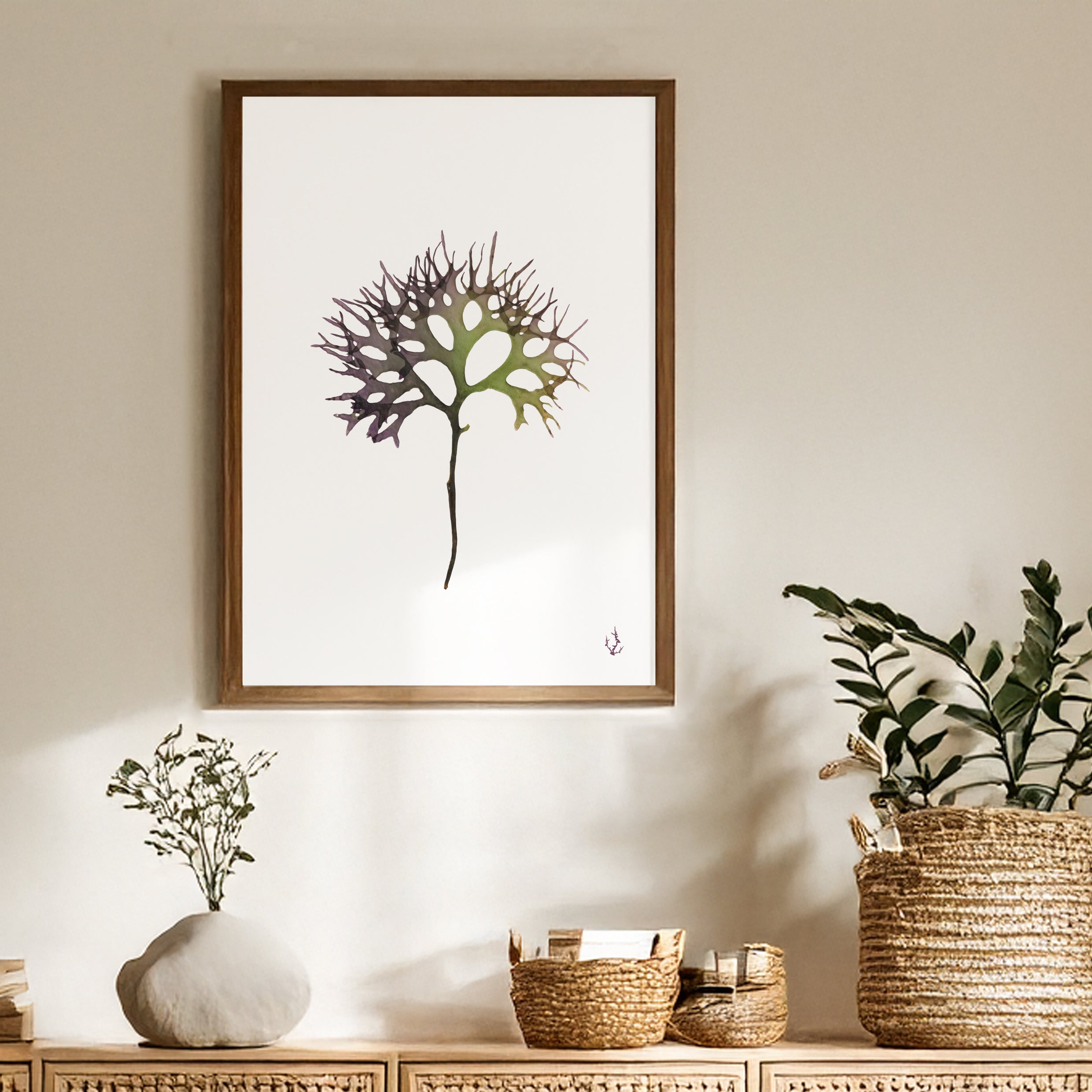Irish Moss Art Print A4